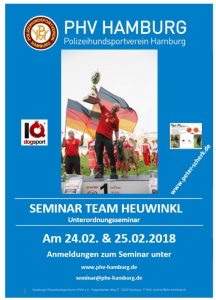 PHV Hamburg: Unterordnungsseminar Heuwinkl 2018